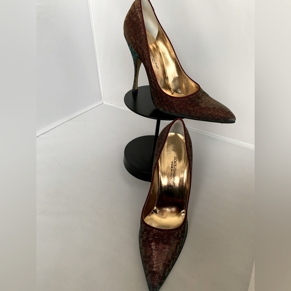 Dolce & Gabbana Color Changing Heels 40